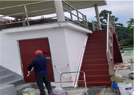 김포 H중학교 도장공사